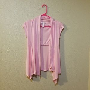 Open front cardigan